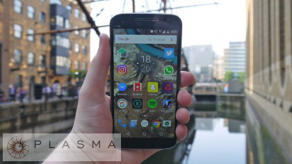 Обзор телефона Moto g4 от компании Motorola - вид фронтальной панели
